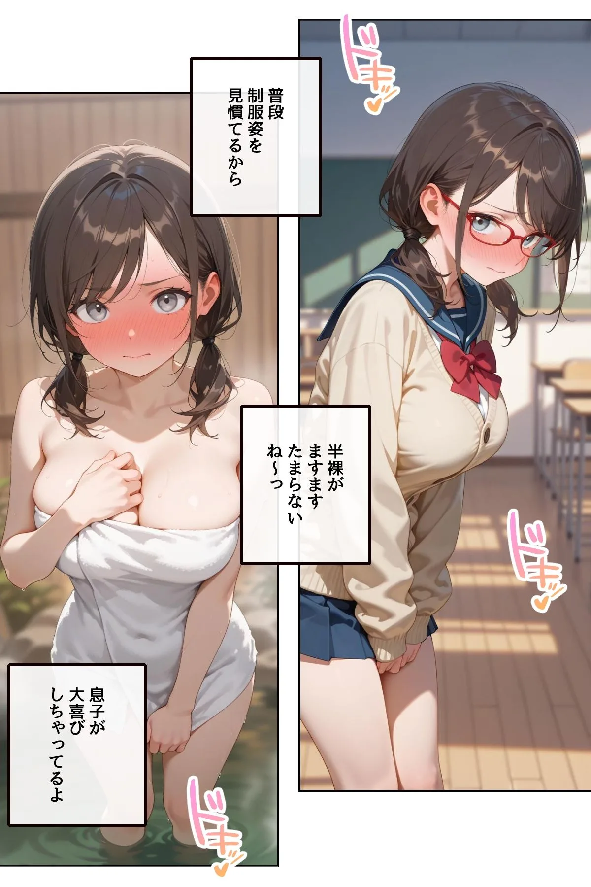 どこの女子校にもありふれた普通の性指導  〜温泉学園〜  1 画像2