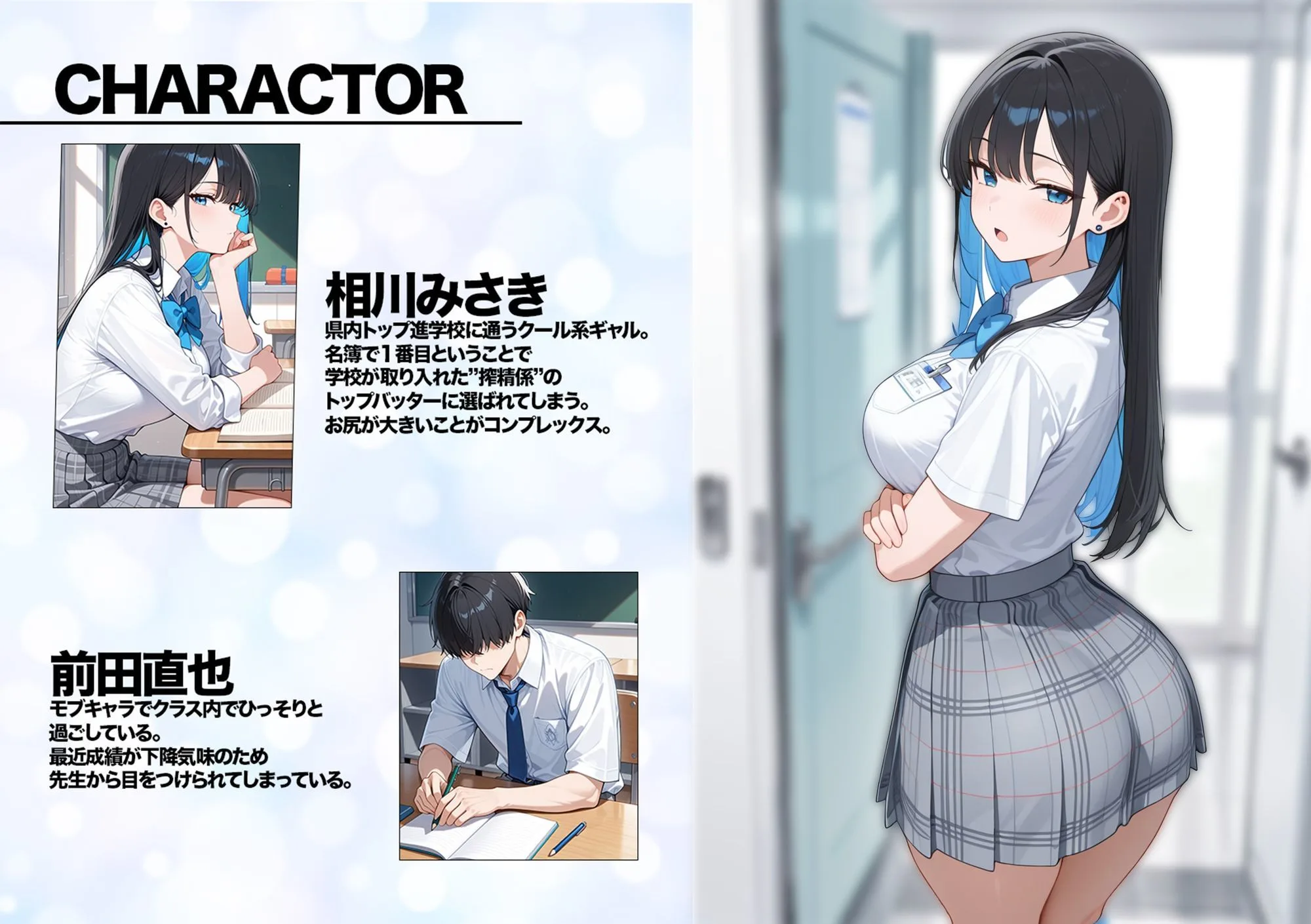 5日後に搾精係に任命されたデカ尻クールギャルとイチャラブセックスする話 画像1