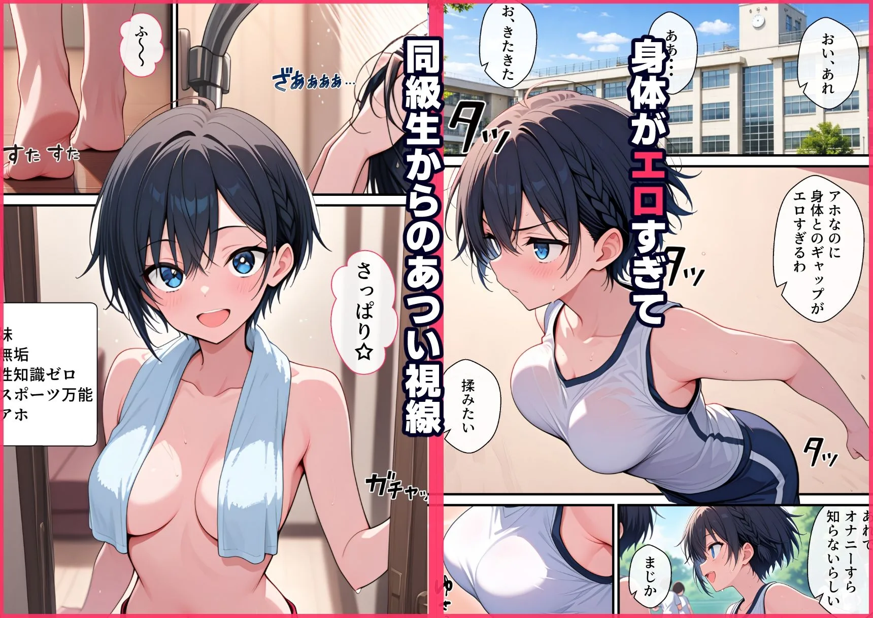 ボーイッシュ無知っ子の快楽堕ち 画像1