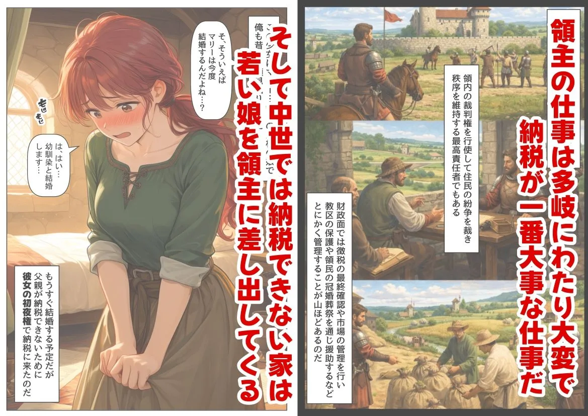 中世領主に転生した俺は、【初夜権】で処女を抱きまくる 画像3