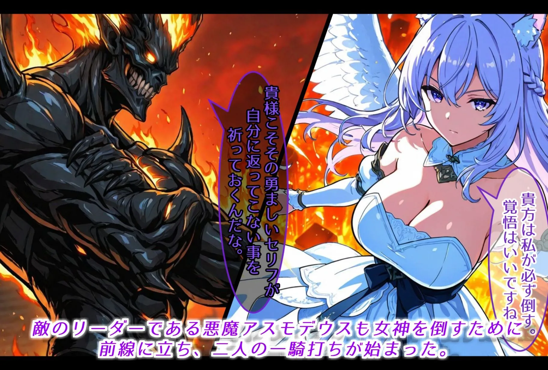 正義の女神アストレア、宿敵に敗北し、悪を生み出す母体と化す 画像2