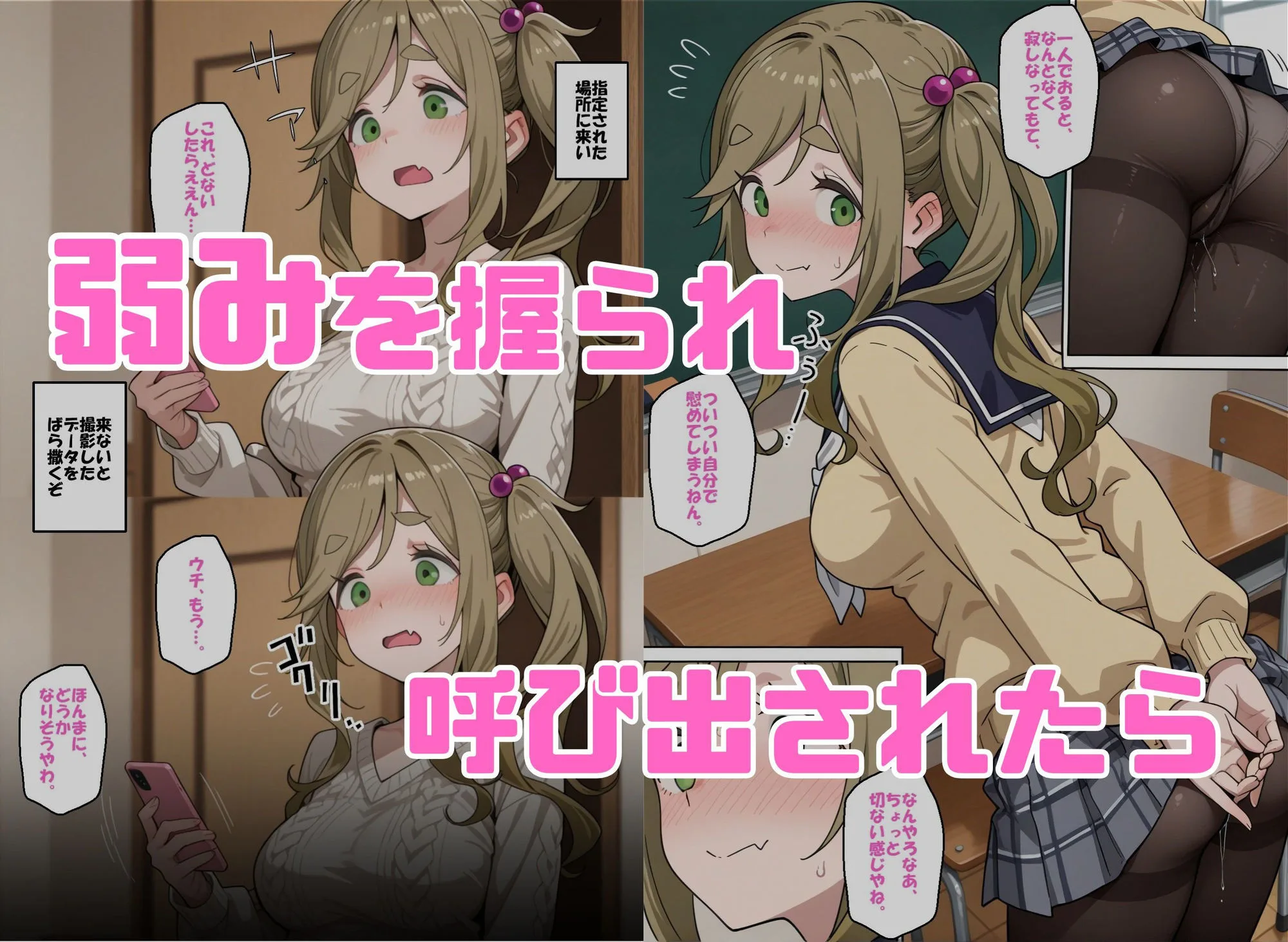 寝取られ女子 弱みをネタに支配された 犬〇あおい 画像1