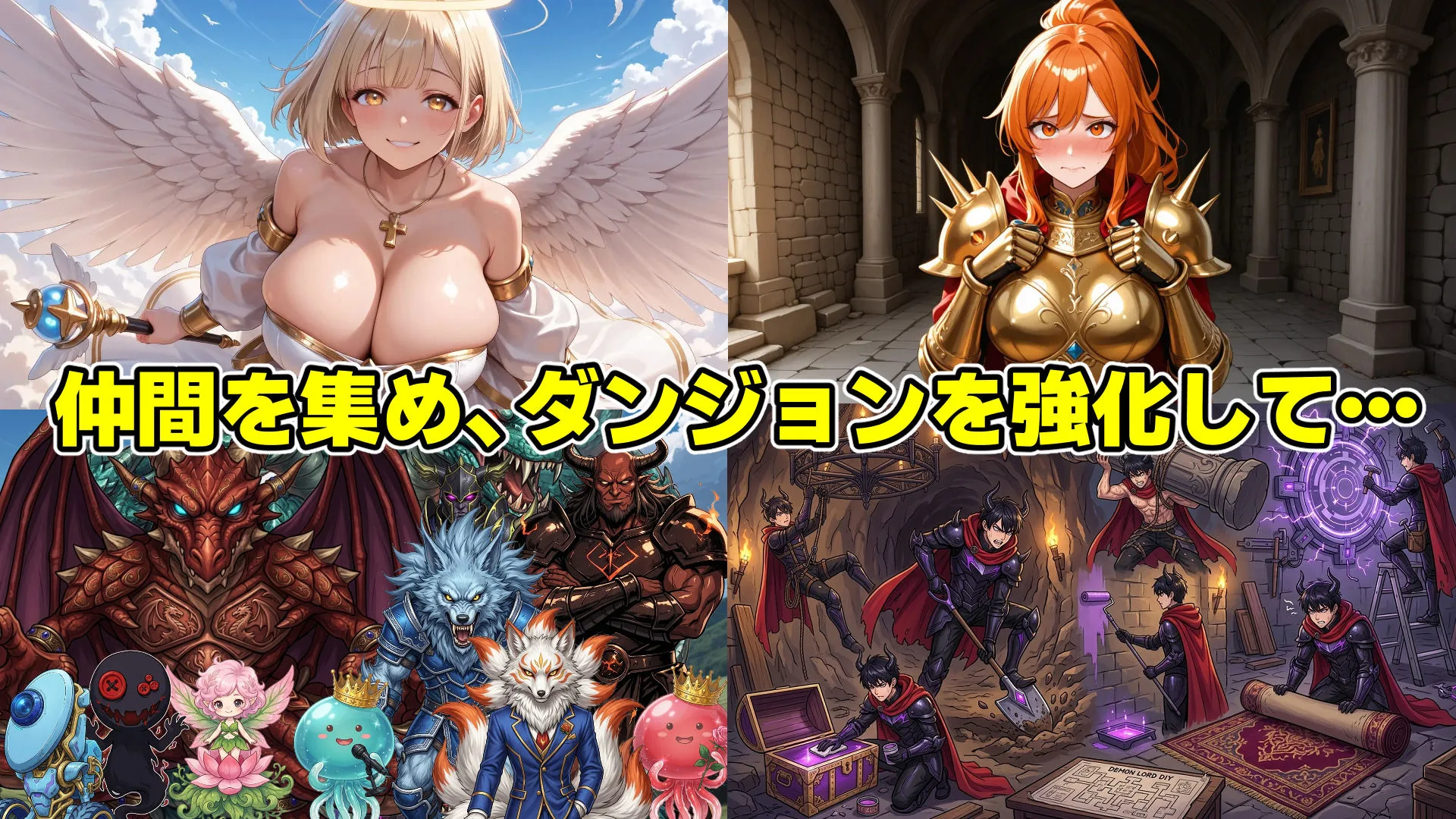 【ゲーム/本格TD】巣作り大魔王〜作れ！！最強ダンジョン！！〜 画像8