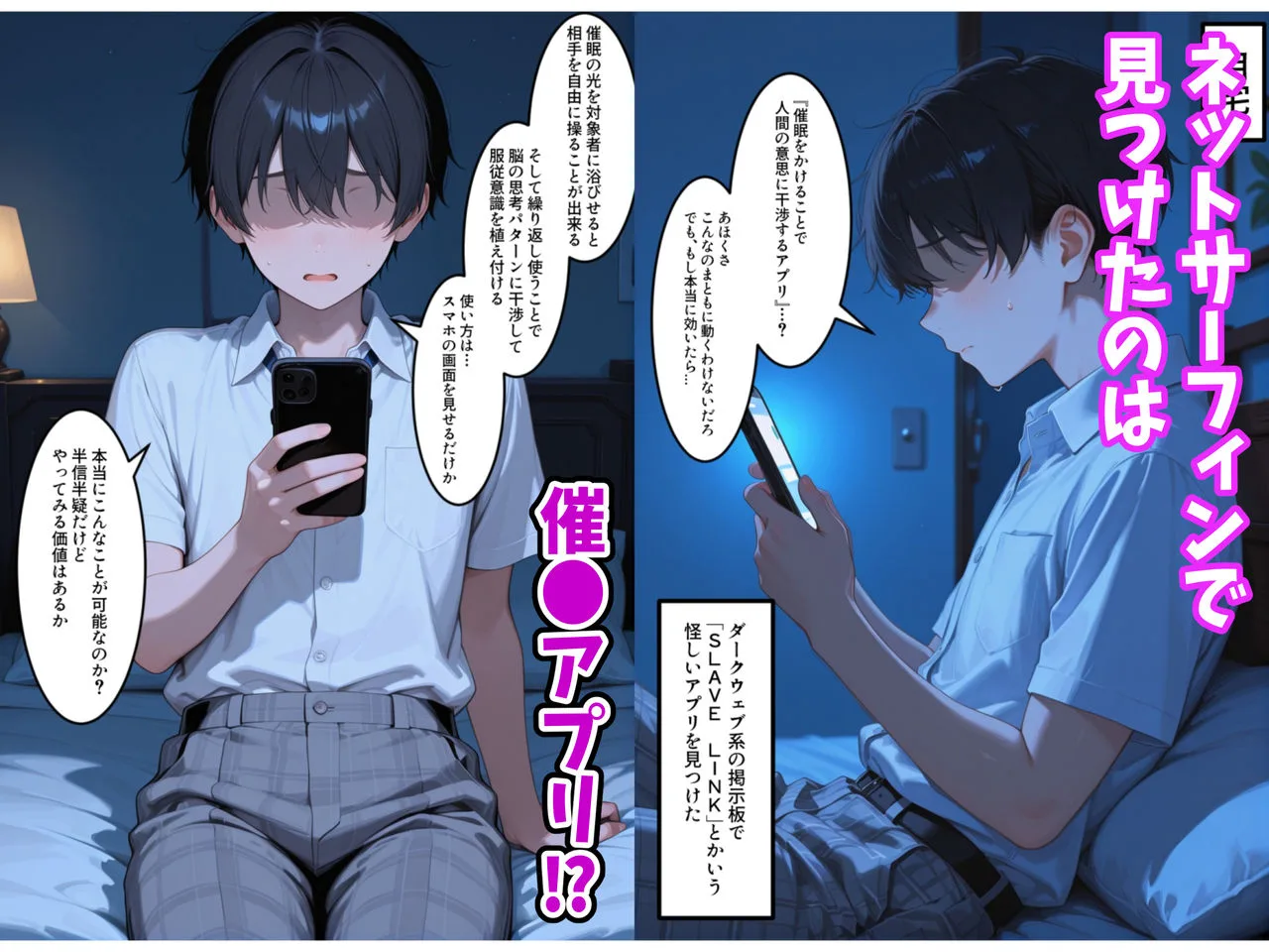 SLAVE LINK 〜催●アプリハーレム計画〜 画像1