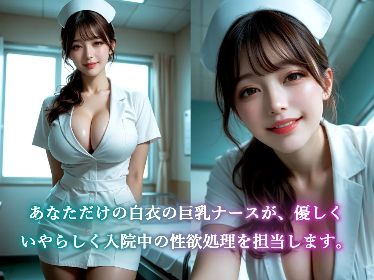 【AIのAV動画】性処理ナース  入院中の性欲看護は巨乳ナースにおまかせ！ 画像2