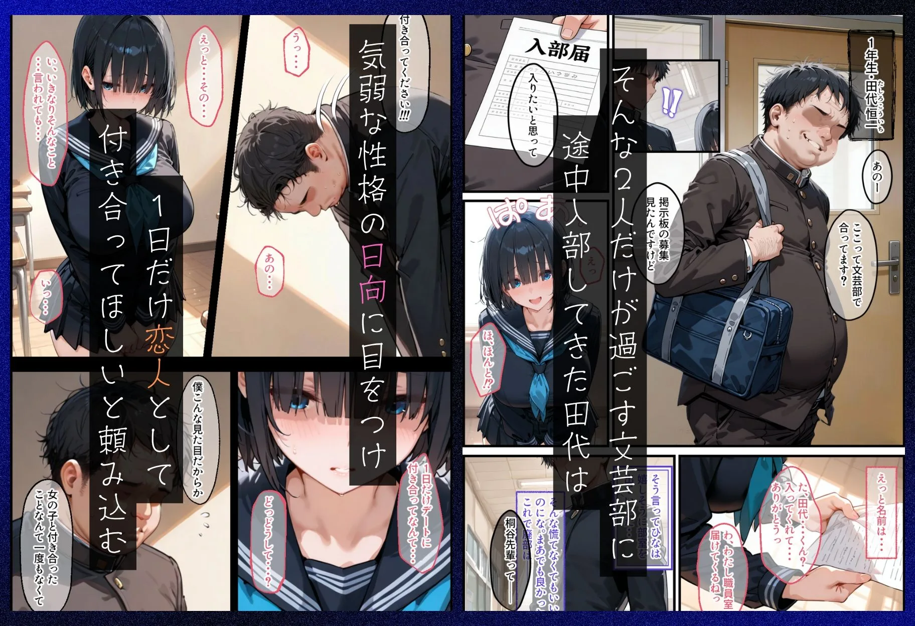 気弱な幼馴染は簡単に寝取られる 画像2