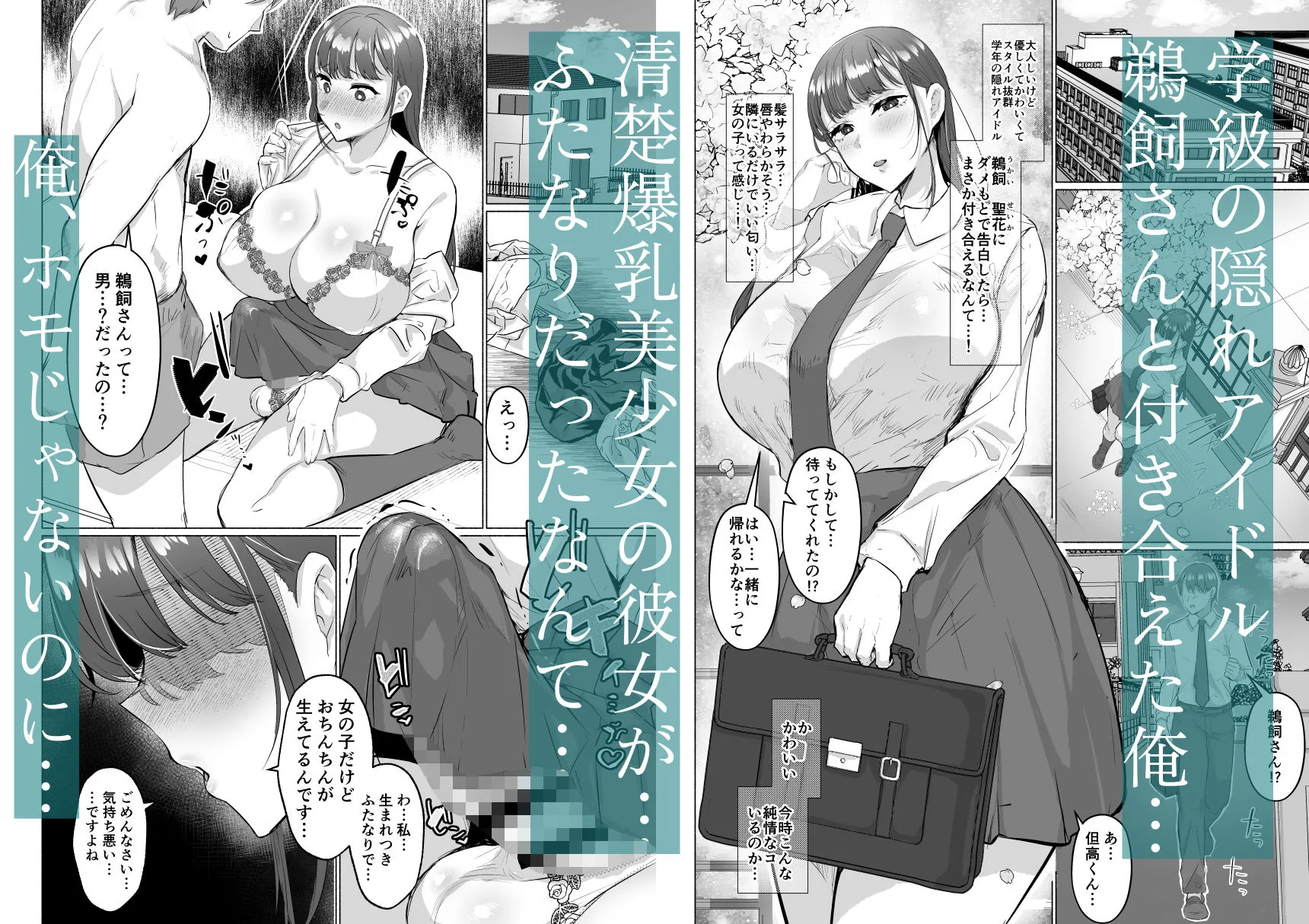 清楚彼女の脳ミソが煮えたぎるふたなりキンタマに侵されて幼馴染から母さんまで周囲のメス全て食い散らかすヤリチンオスになってる… 画像1