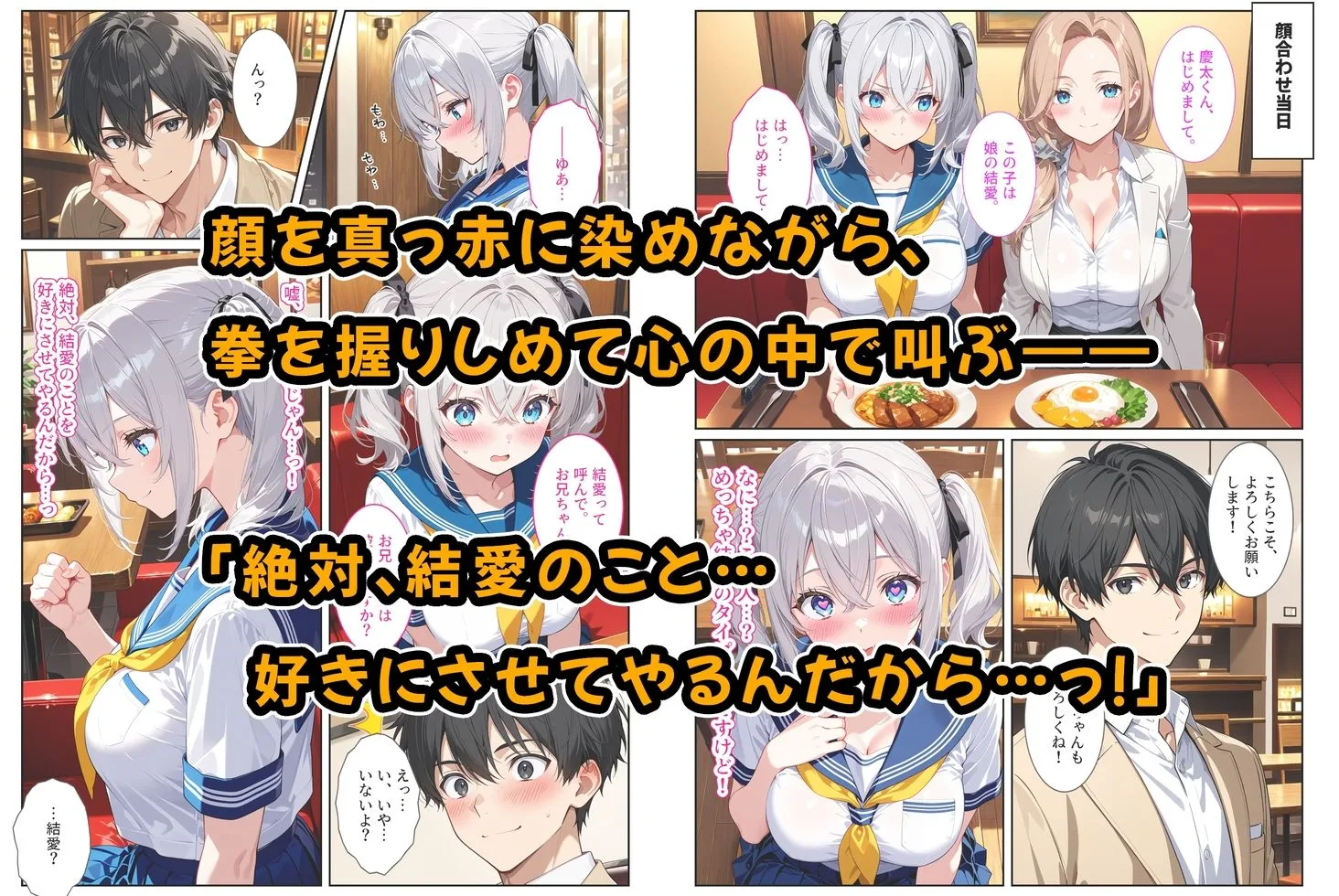 義妹ができたら幼馴染が嫉妬爆発！〜義妹と幼馴染のW爆乳ハーレム中出しセックス〜 画像3