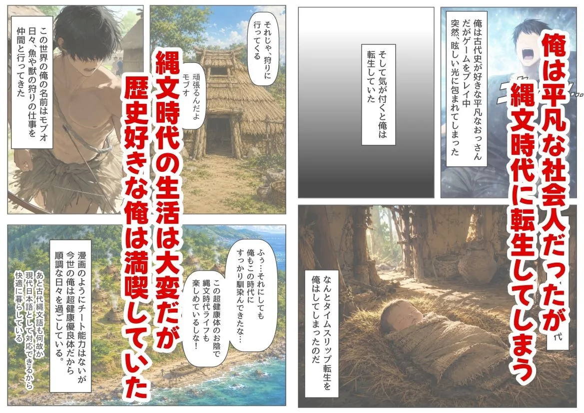 縄文時代に俺が転生したら、性風習が叡智すぎた件 画像1