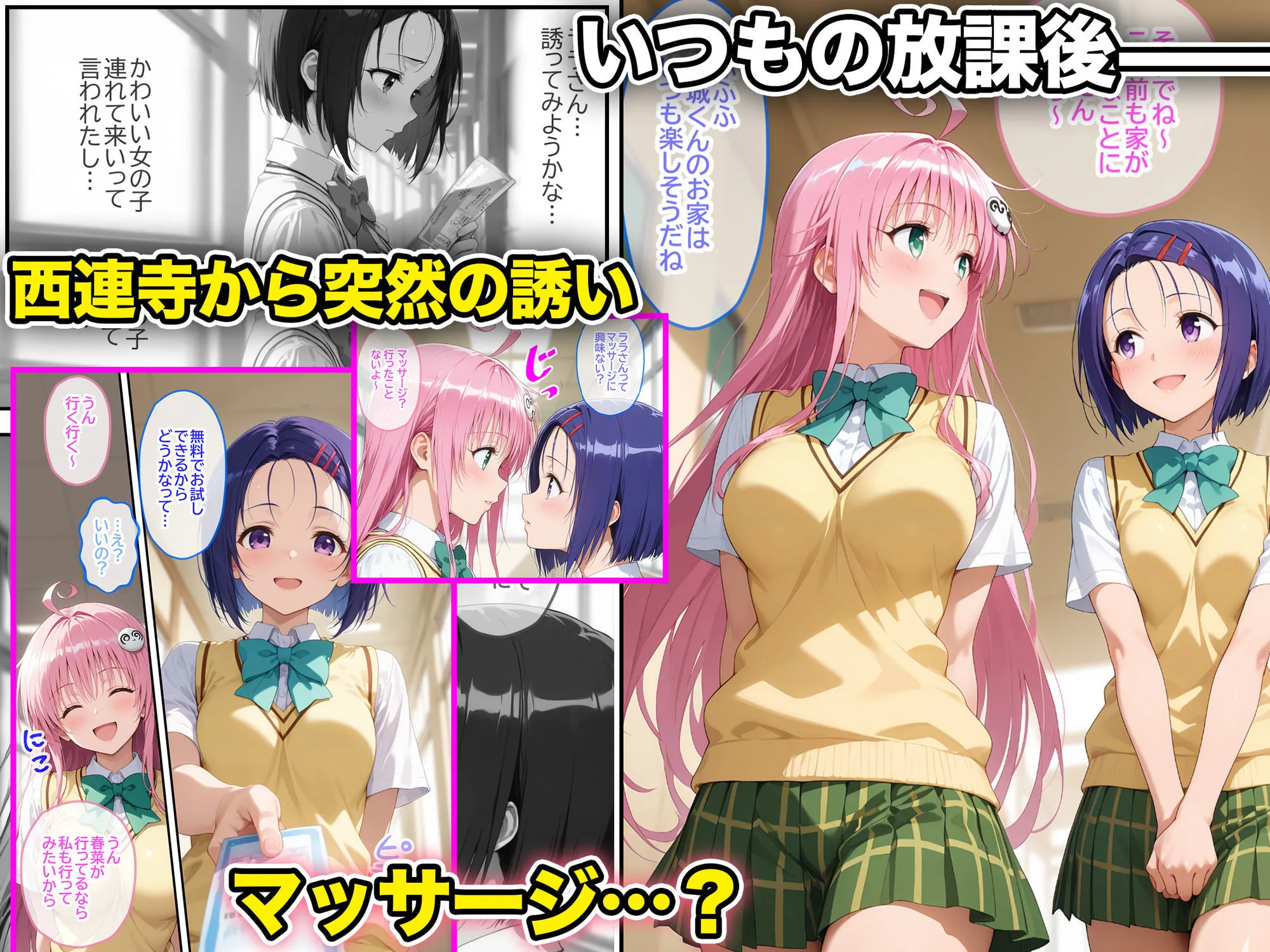 ネェ、早く挿入てぇ！オネダリララ  -媚薬オイルマッサージで快楽堕ちコース-  前編 画像1