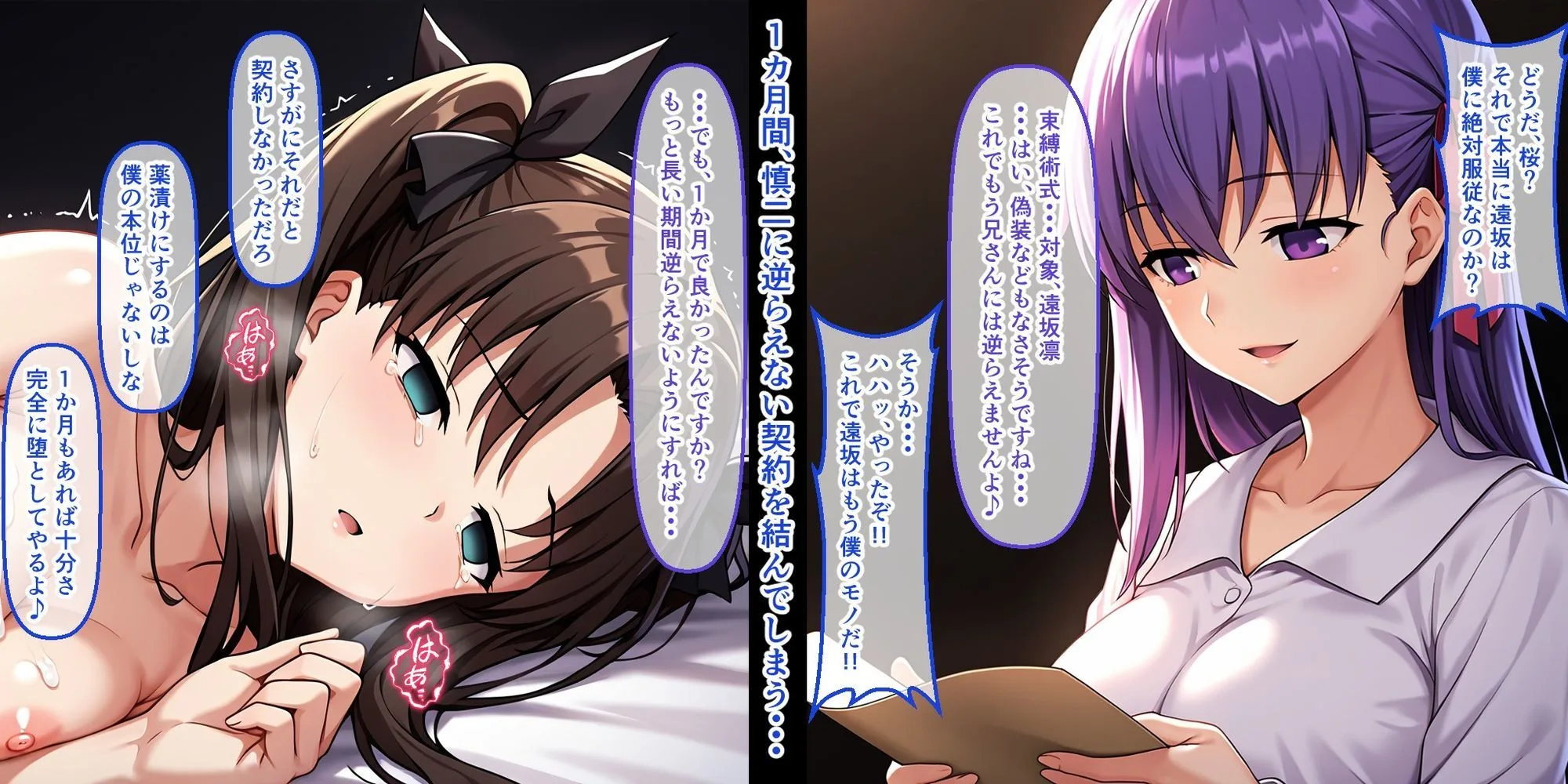 慎二に寝取られ堕ちる凛 〜こいつ、もう僕の女だから〜 画像9