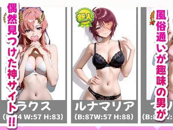 極上デリヘル〜新人デリヘル嬢を呼んでみたらSEEDキャラが来て神サービスだった件〜 画像1