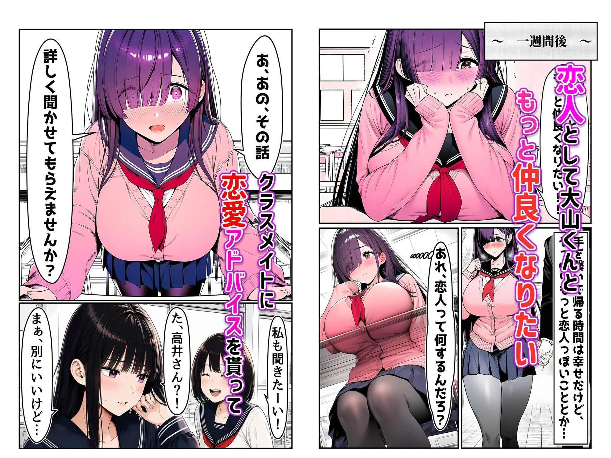 全てがデカすぎてコンプレックスを拗らせた高井さん 画像4