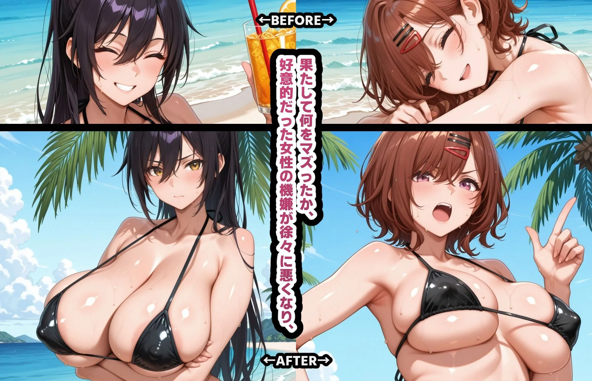メチャクチャに嫌われてからのレ●プが一番気持ち良いから。【円香&咲耶】 画像1