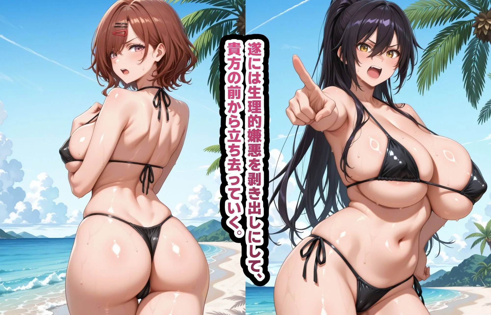 メチャクチャに嫌われてからのレ●プが一番気持ち良いから。【円香&咲耶】 画像2