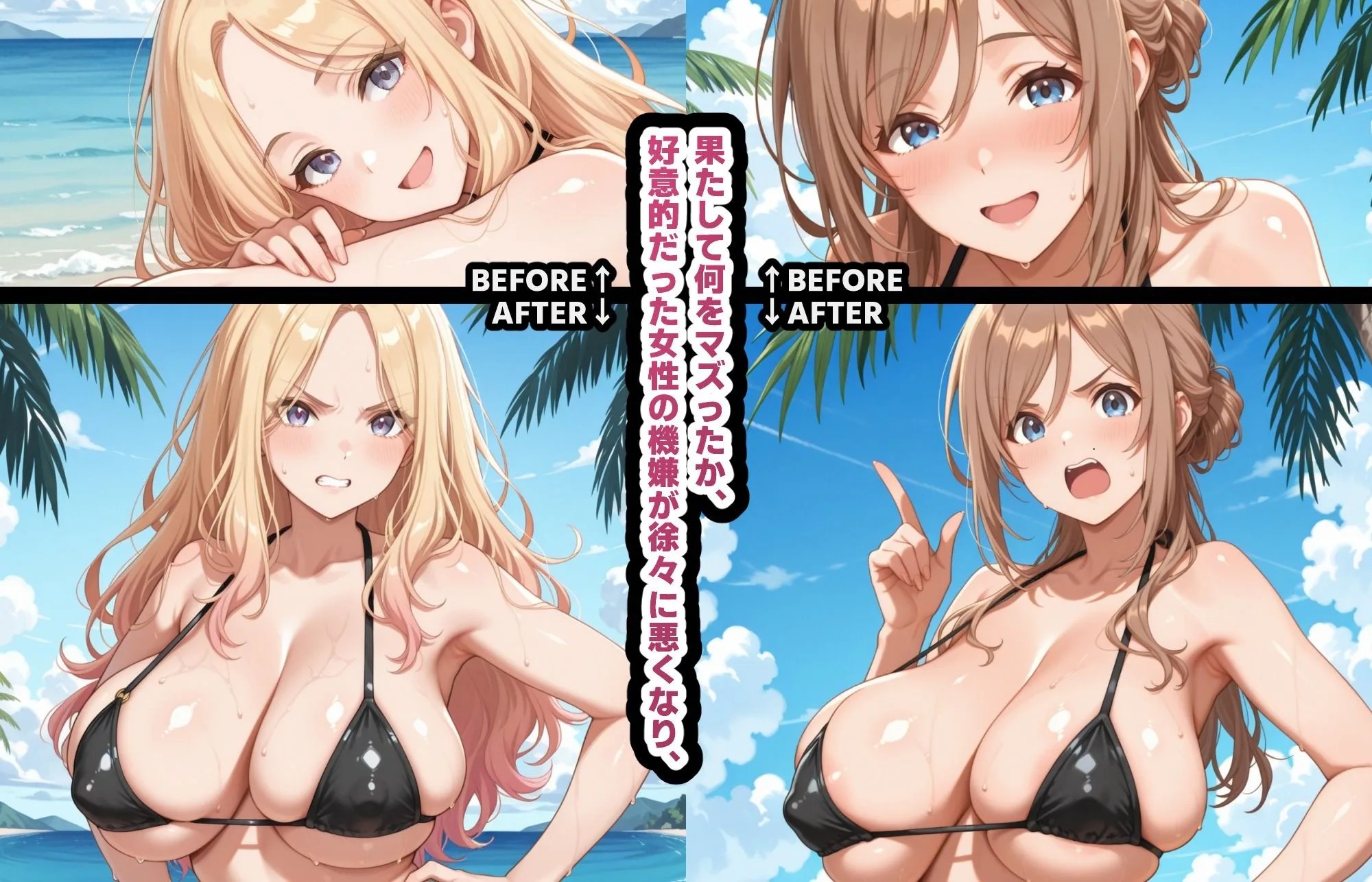 メチャクチャに嫌われてからのレ●プが一番気持ち良いから。【星南&莉波】 画像1