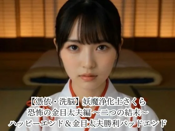 【憑依・洗脳】妖魔浄化士さくら 恐怖の金目太夫編 〜二つの結末〜 ハッピーエンド＆金目太夫勝利バッドエンド｜サークル『悪堕ち研究員』による話題の同人エロ漫画｜おにゃんこポン