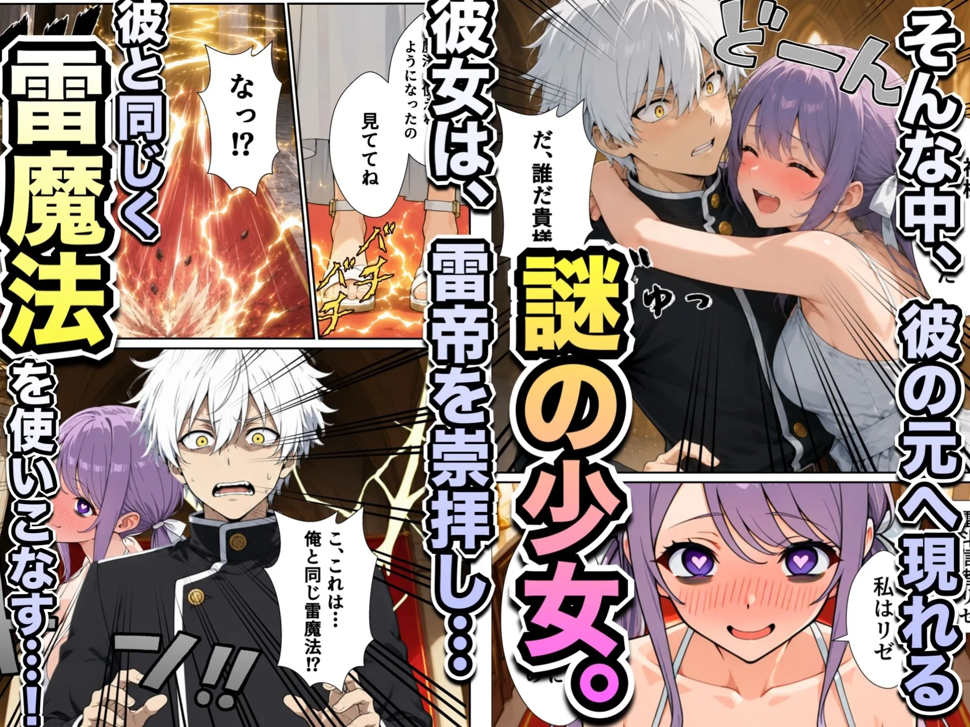 異世界召喚された最弱の雷魔法使い、体術で無双しまくり国へ復讐し、女全員を性奴●にした話2 画像4