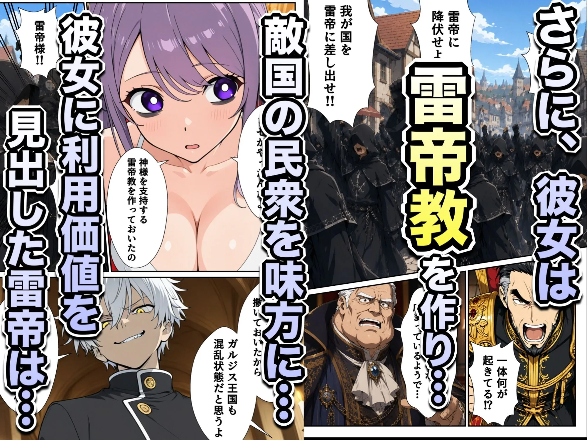 異世界召喚された最弱の雷魔法使い、体術で無双しまくり国へ復讐し、女全員を性奴●にした話2 画像5